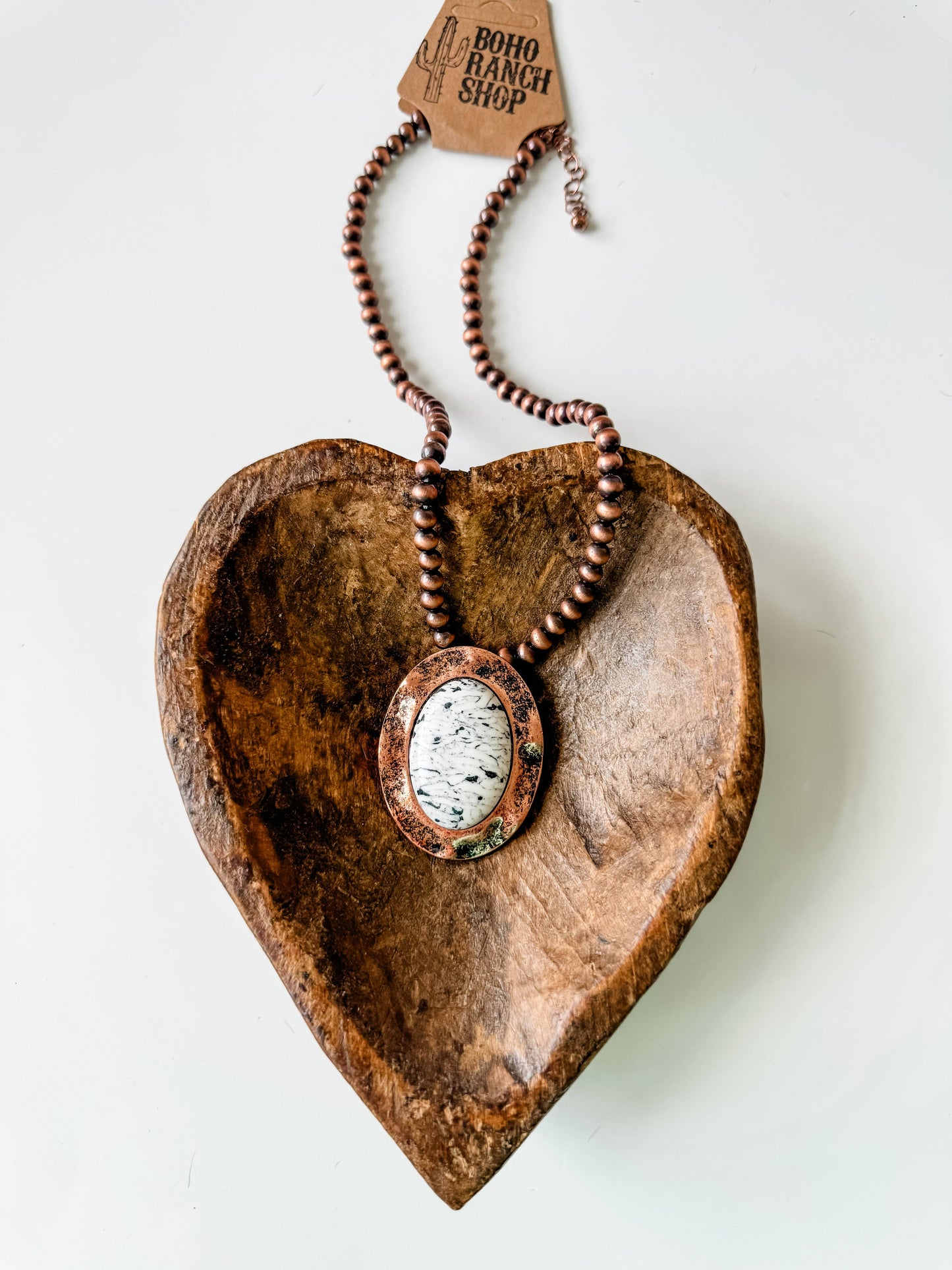 Round Stone Necklace
