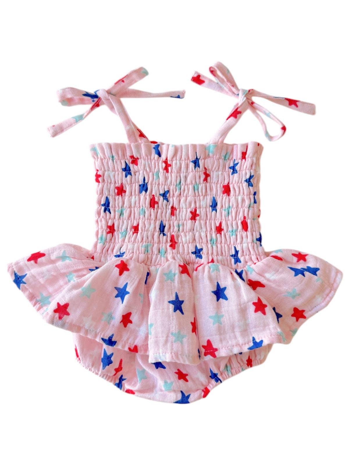 Splendid Stars Smocked Bubble
