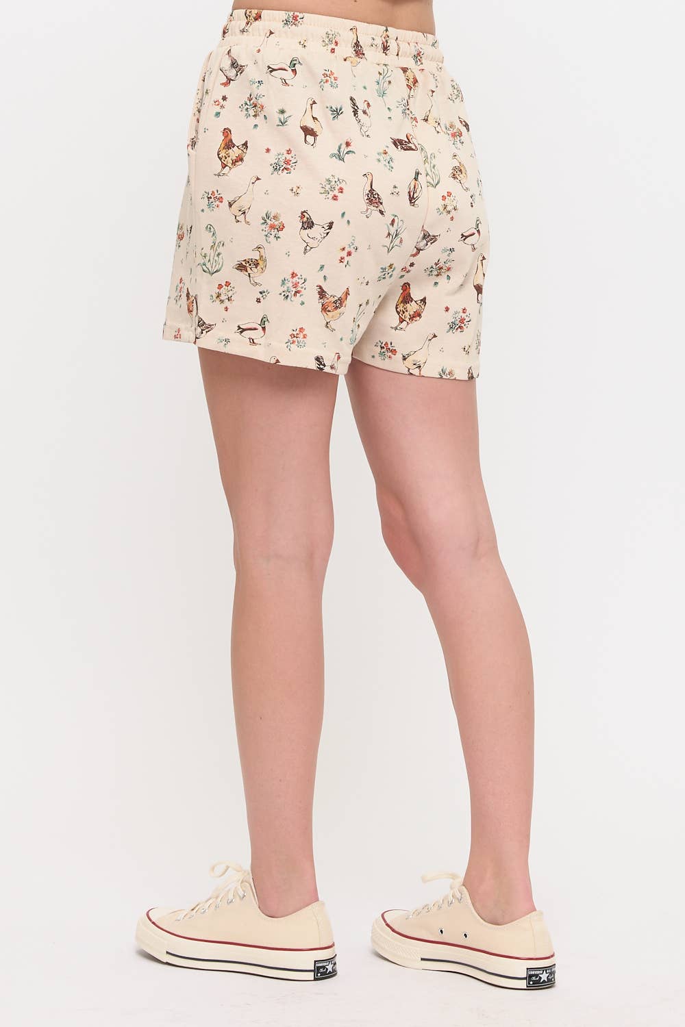 Chicken Floral Shorts