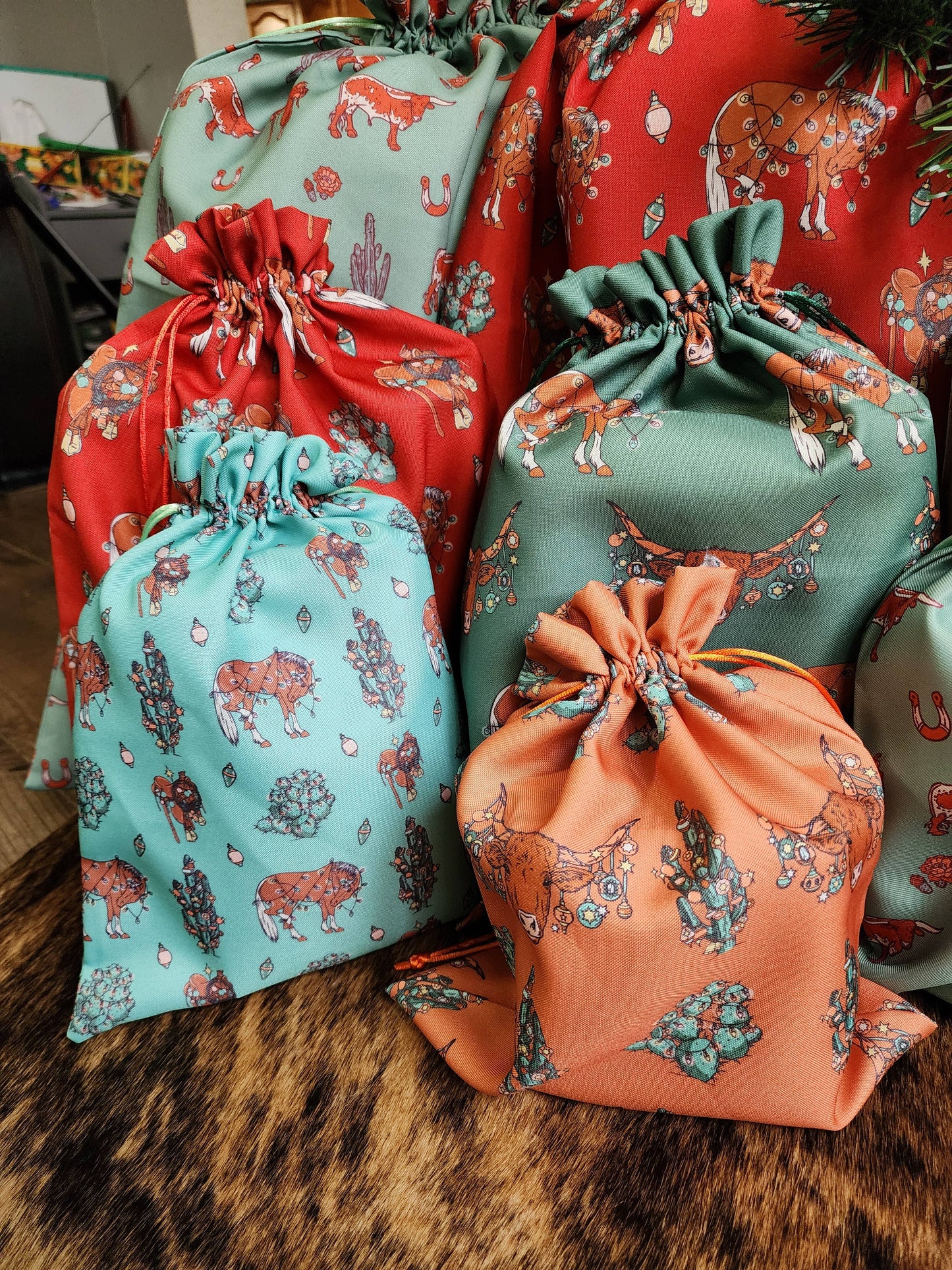 Ornaments Reusable Gift Bag