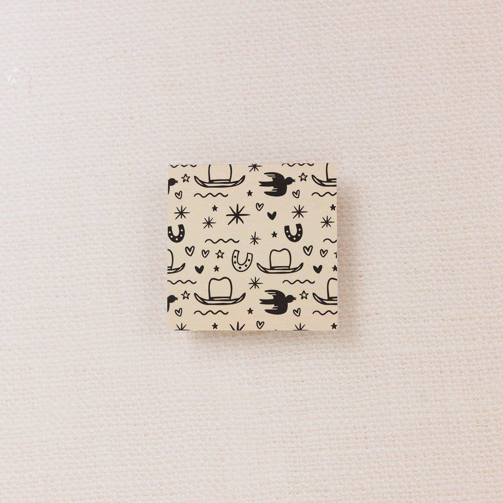 Happy Little Howdy Magnetic Bookmark