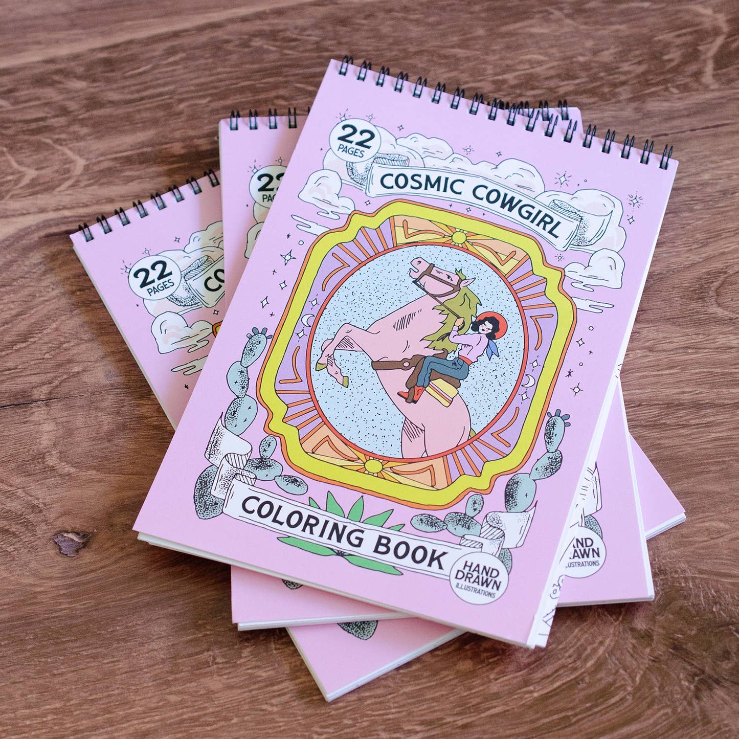 Cosmic Cowgirl Coloring Book