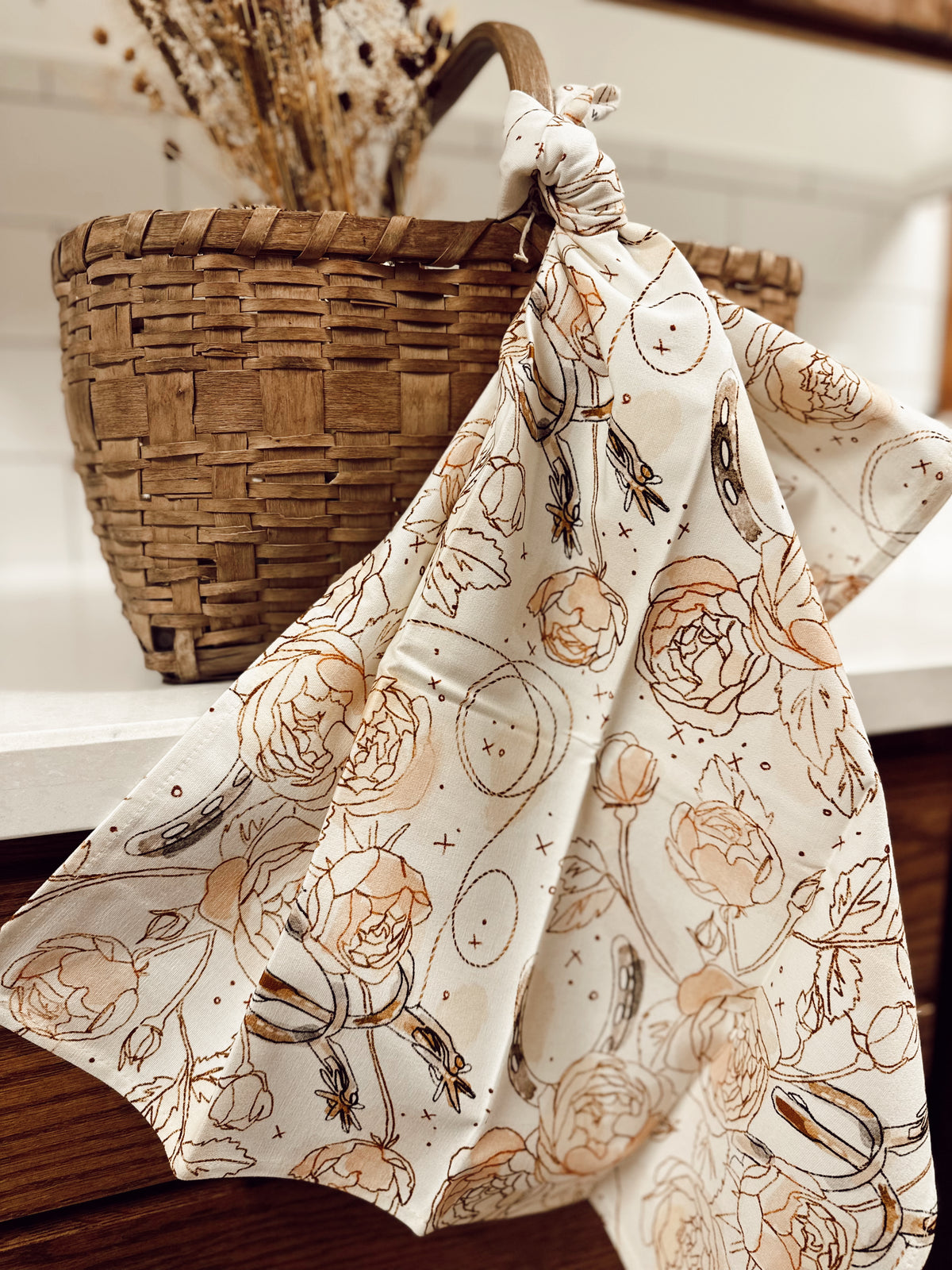 Western Tea Towel