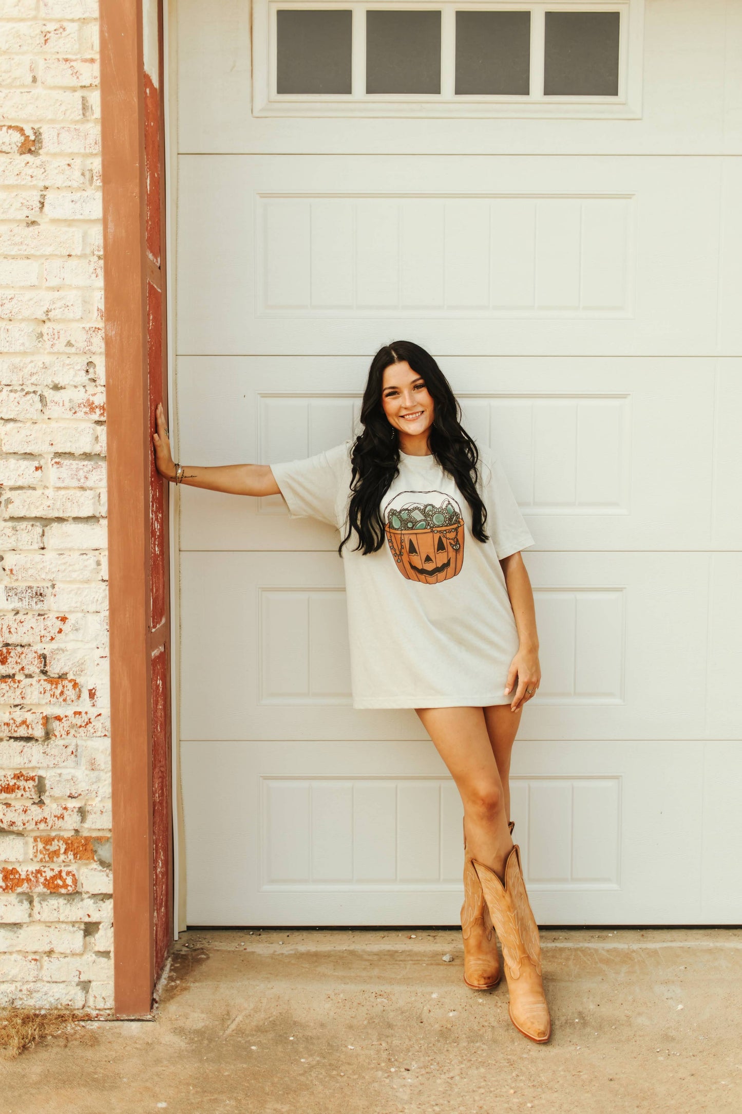 Turquoise Treats Halloween Tee