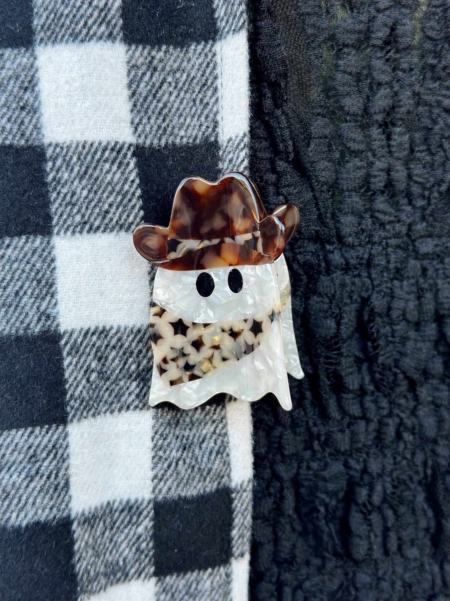 Cowboy Ghost Claw Clip