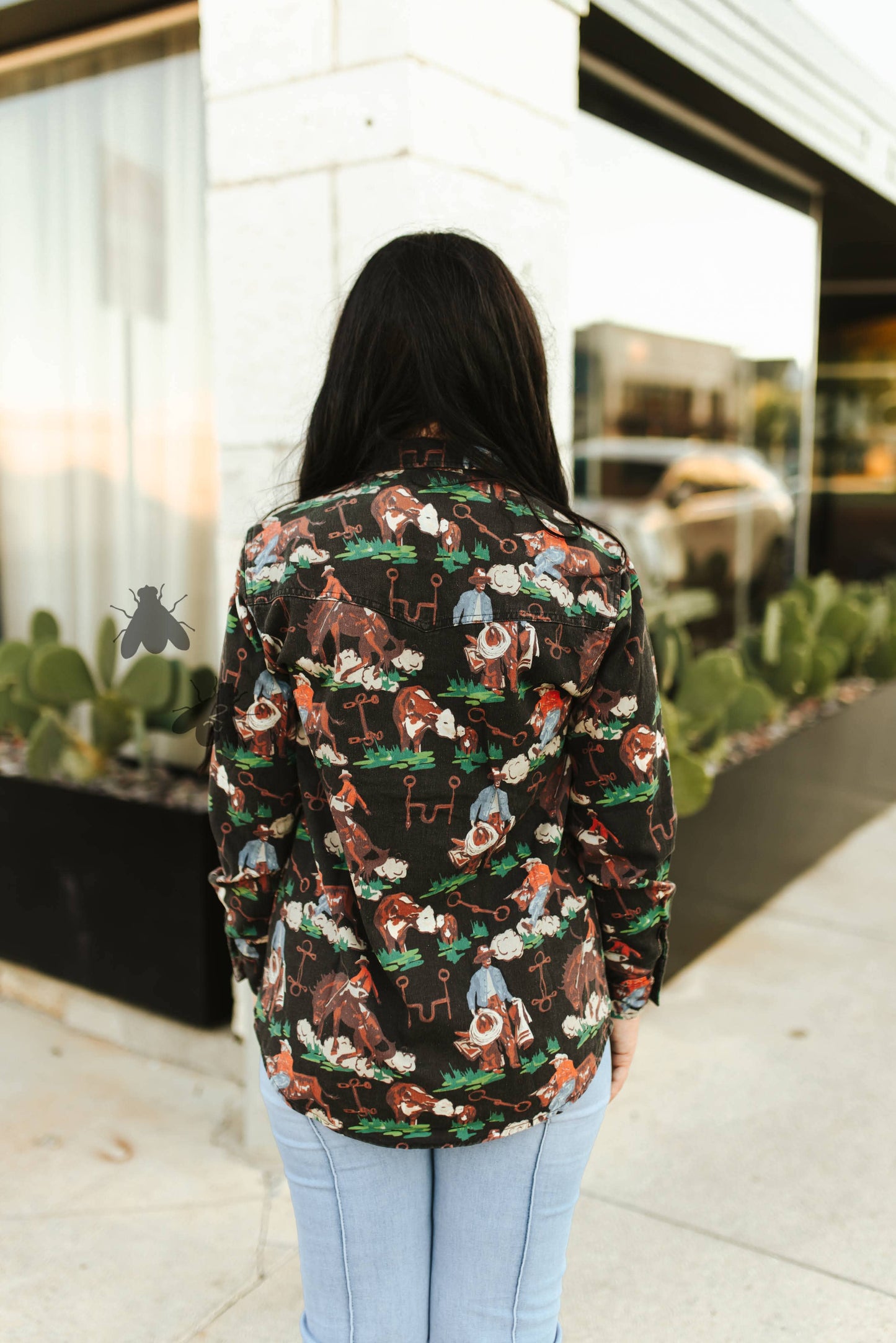 Vintage Cowboy Pearl Snap