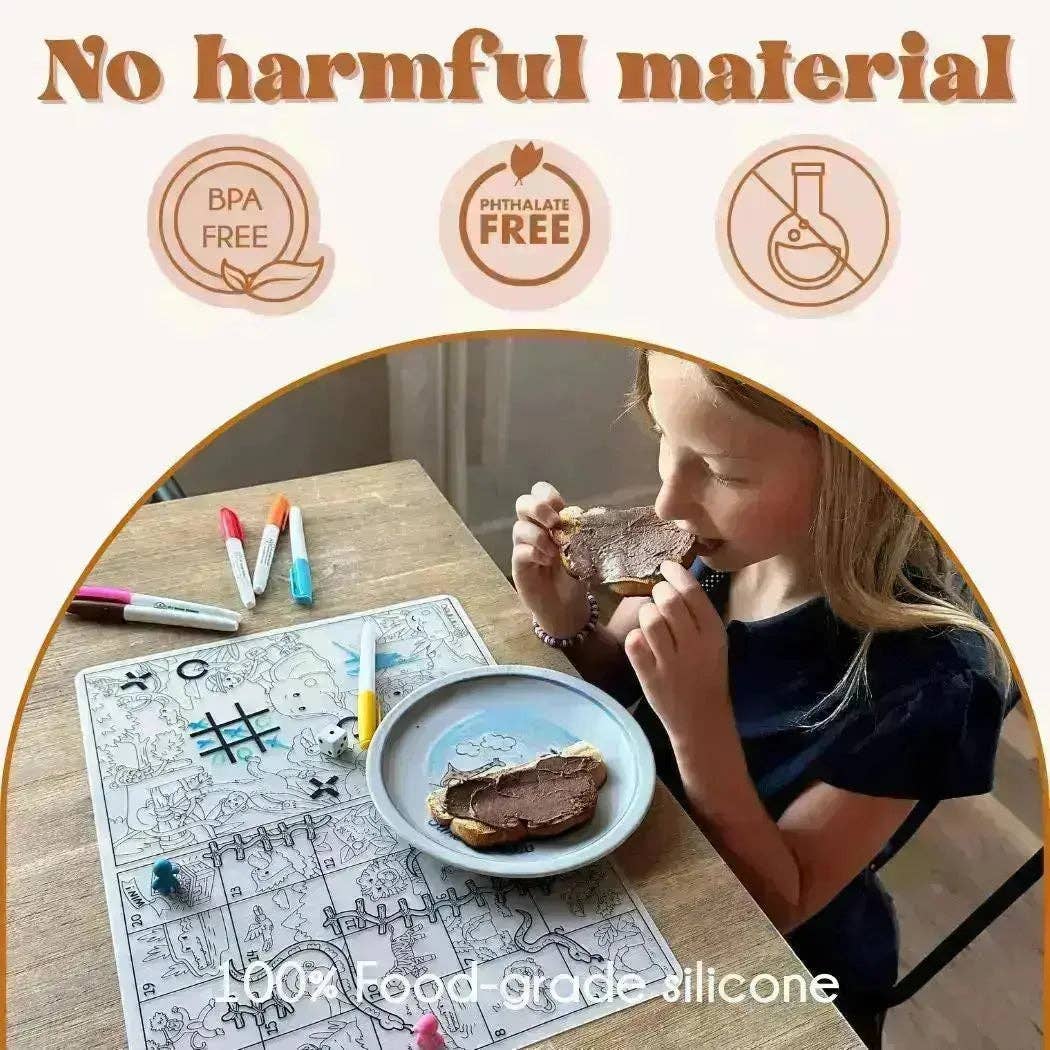 Wild West Coloring Mat