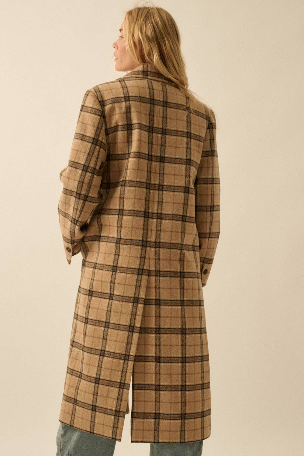 Plaid Overcoat