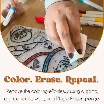 Wild West Coloring Mat