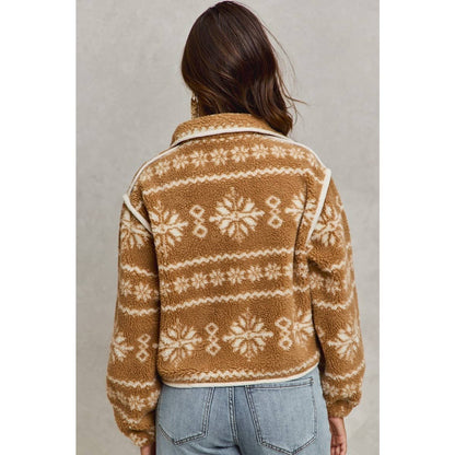 Sherpa Fair Isle Jacket
