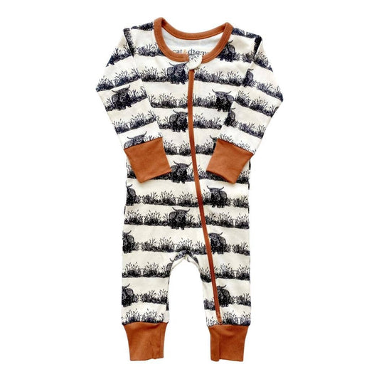 Highland Cow Romper