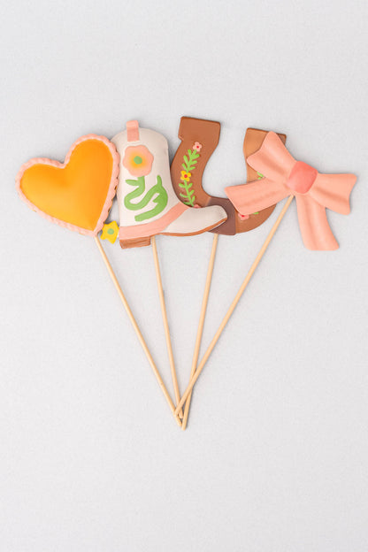 Cowgirl Plant Stakes