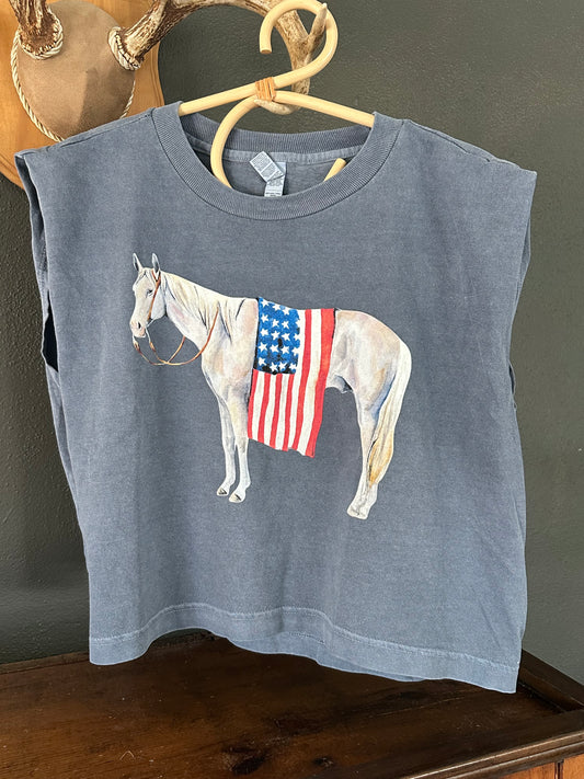 Horse & Flag Tank