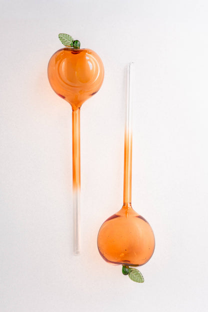 Peach Watering Globe