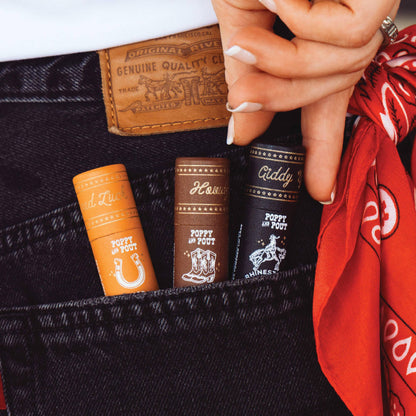 Poppy & Pout Rowdy Rootbeer Lip Balm