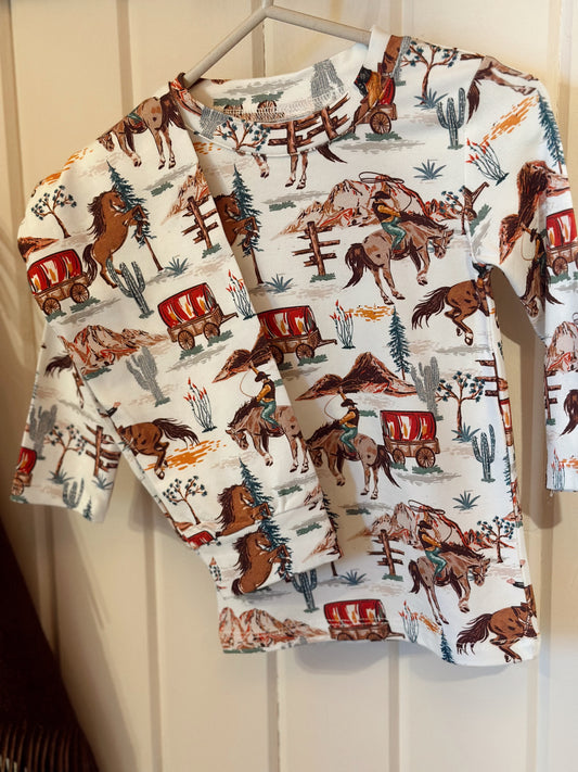 Western Spirit Pajama Set