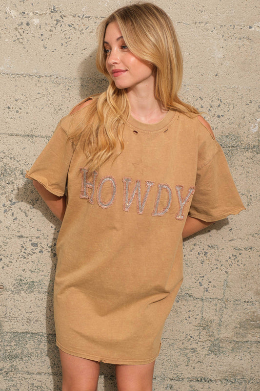 HOWDY T-Shirt Dress