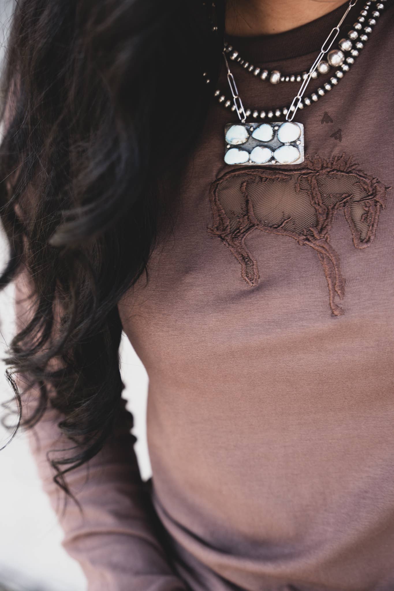 Buck Out Long sleeve Top