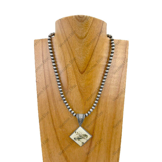 Buckin’ Bronc Necklace