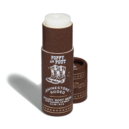 Poppy & Pout Rowdy Rootbeer Lip Balm
