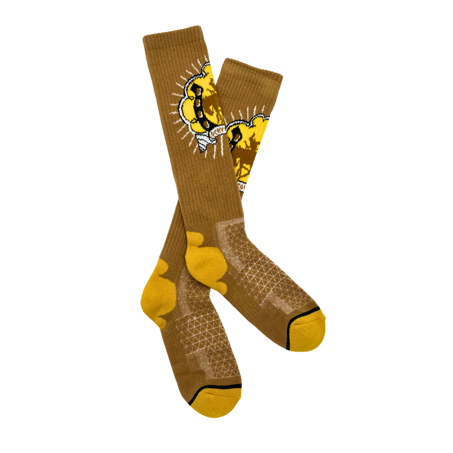 Lucky Chuck Cowgirl Tan Socks