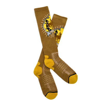 Lucky Chuck Cowgirl Tan Socks
