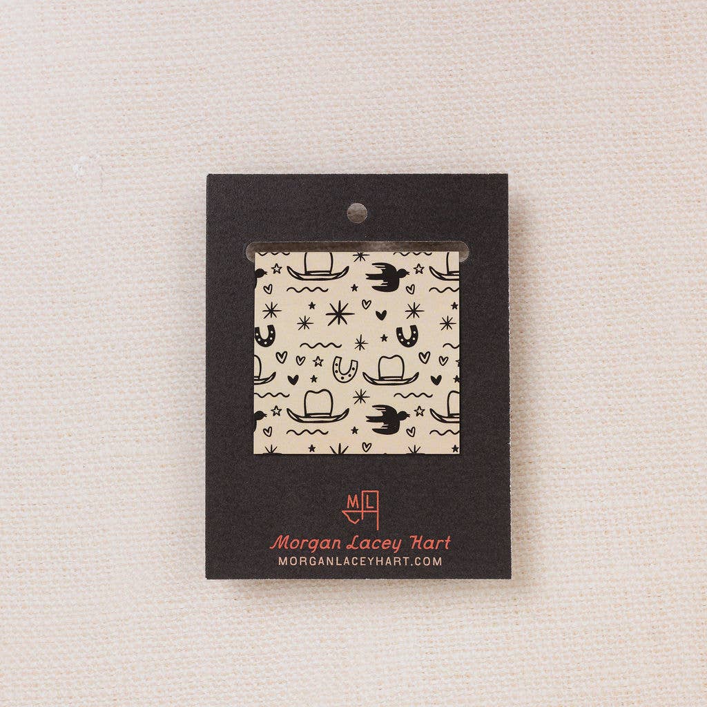 Happy Little Howdy Magnetic Bookmark