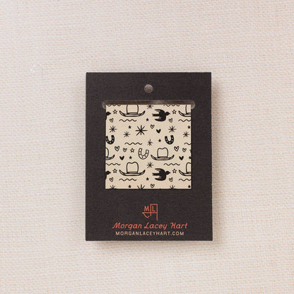 Happy Little Howdy Magnetic Bookmark