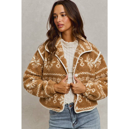 Sherpa Fair Isle Jacket