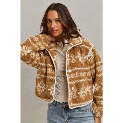 Sherpa Fair Isle Jacket