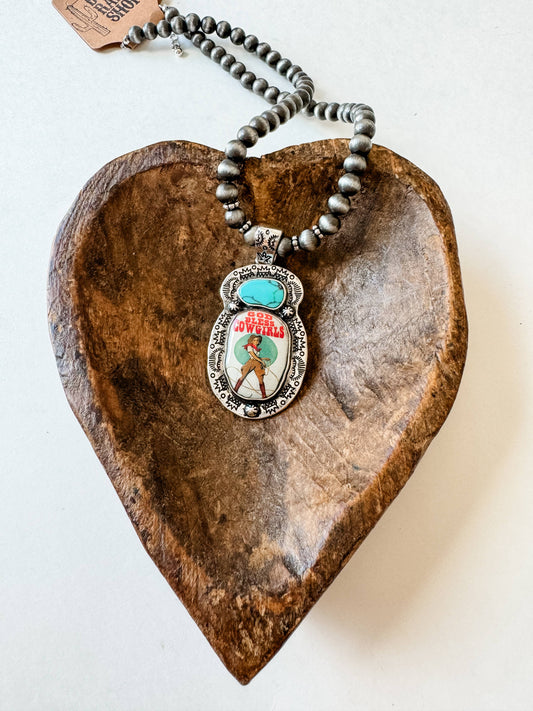 God Bless Cowgirls Necklace