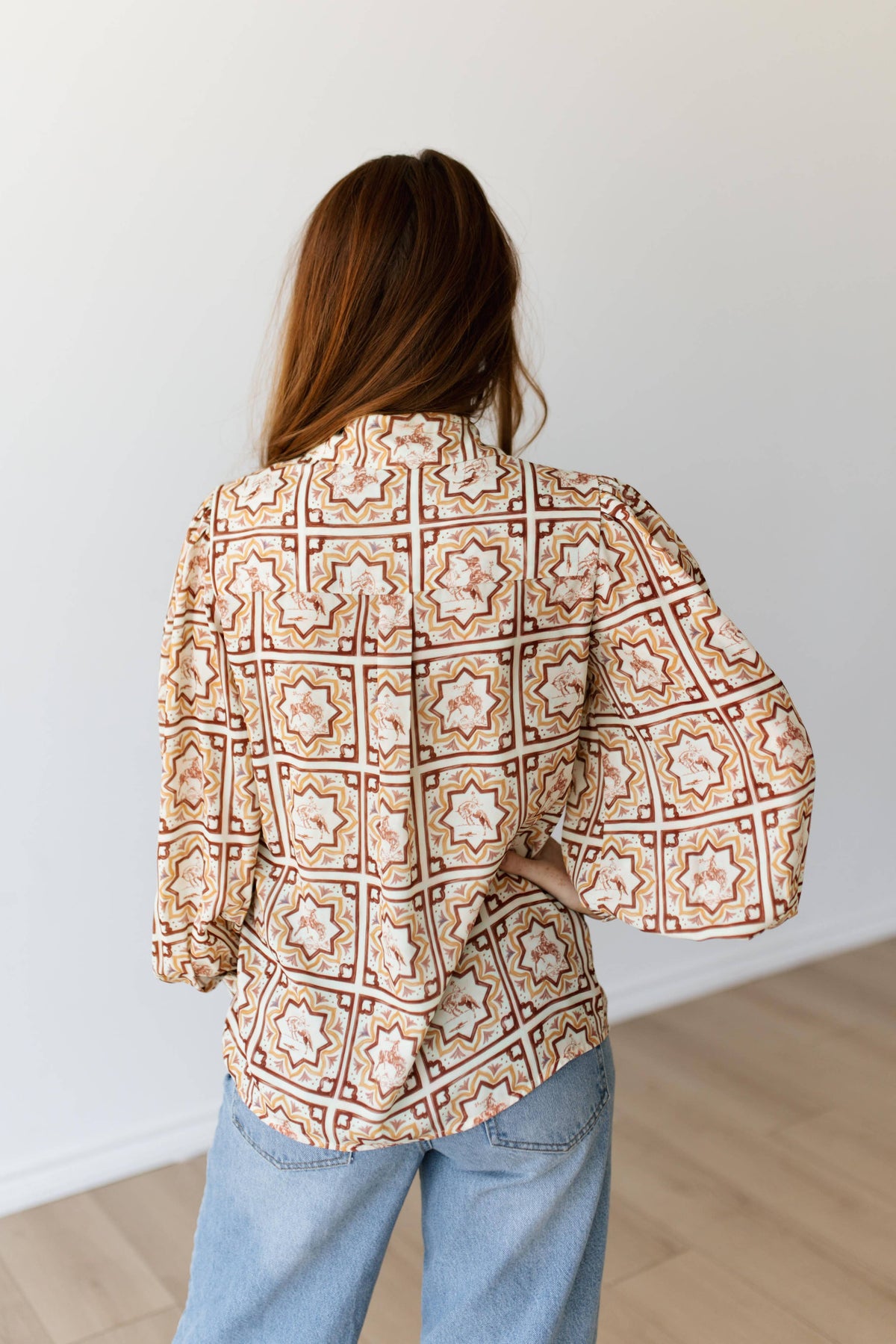 Medallion Blouse