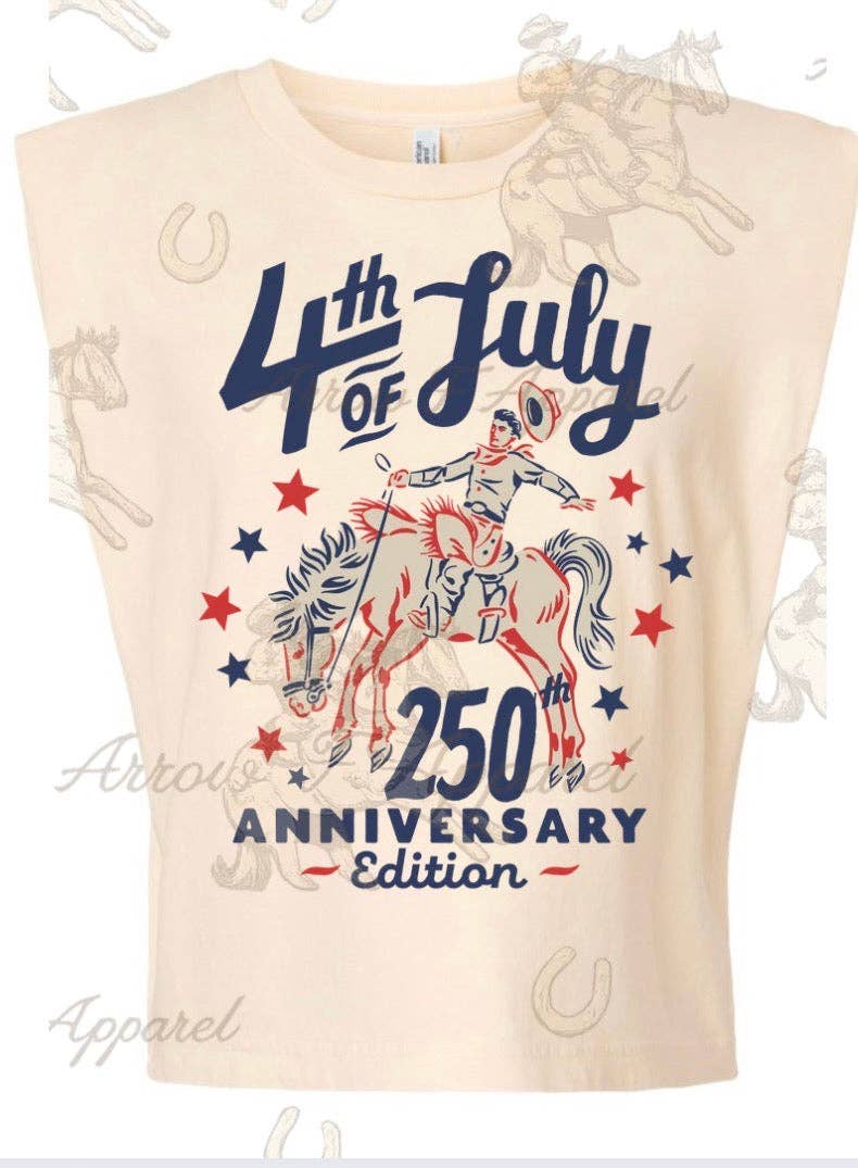 Western 4th of July Tank