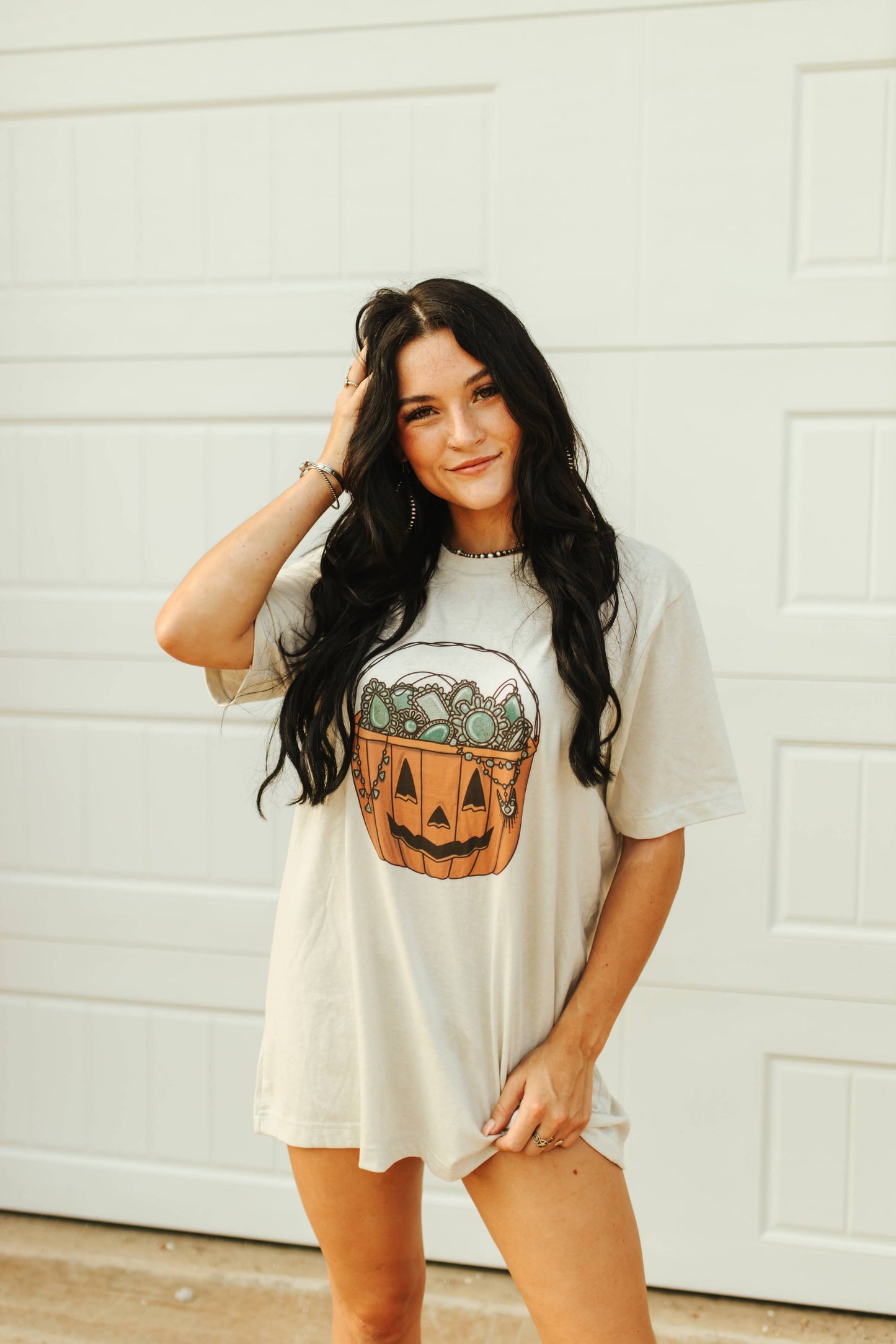 Turquoise Treats Halloween Tee