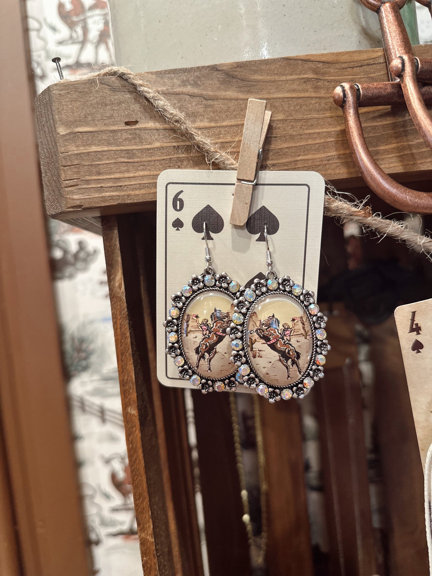 Desert Rodeo Bling Earrings