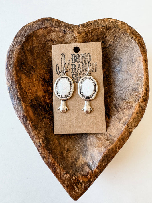 Opal Dangle Earrings