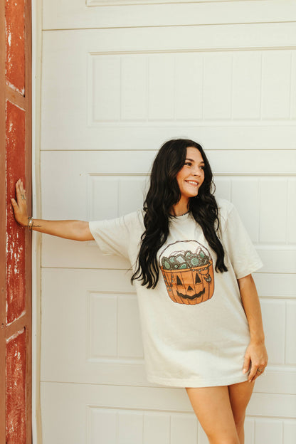 Turquoise Treats Halloween Tee