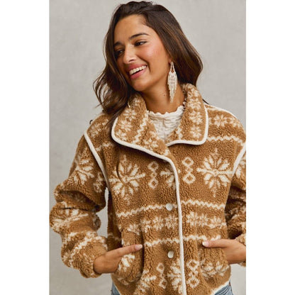 Sherpa Fair Isle Jacket