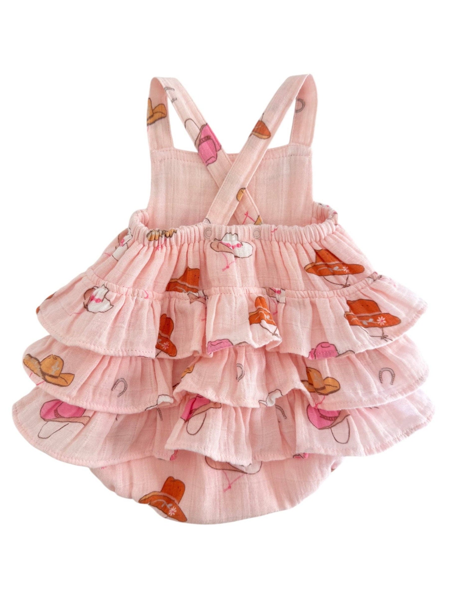 Lil Cowgirl Ruffle Sunsuit