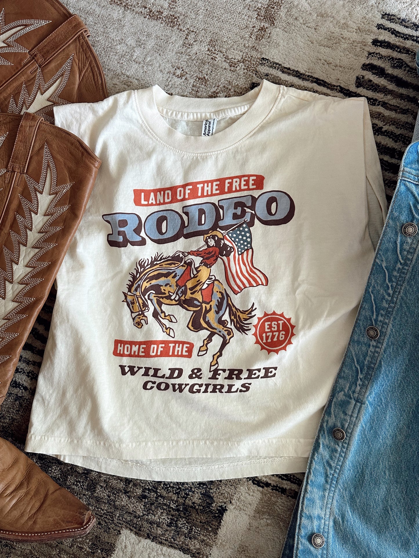 Land of the Free Rodeo Tank