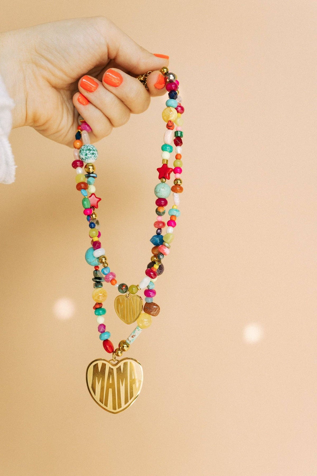 MAMA Beaded Necklace