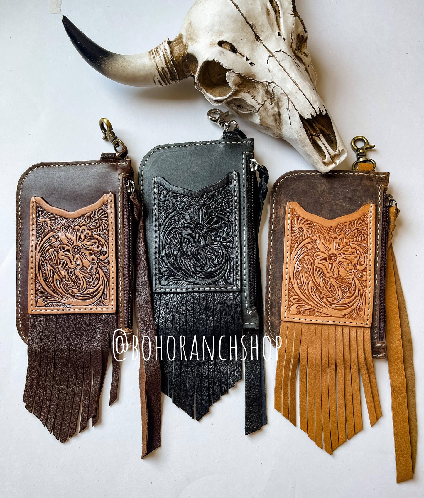 Keychain Leather Wallet