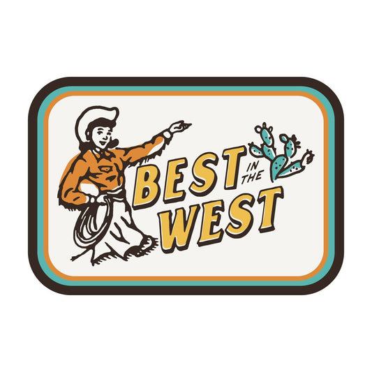 Sendero Provisions Best In The West Sticker