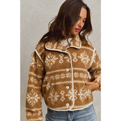 Sherpa Fair Isle Jacket