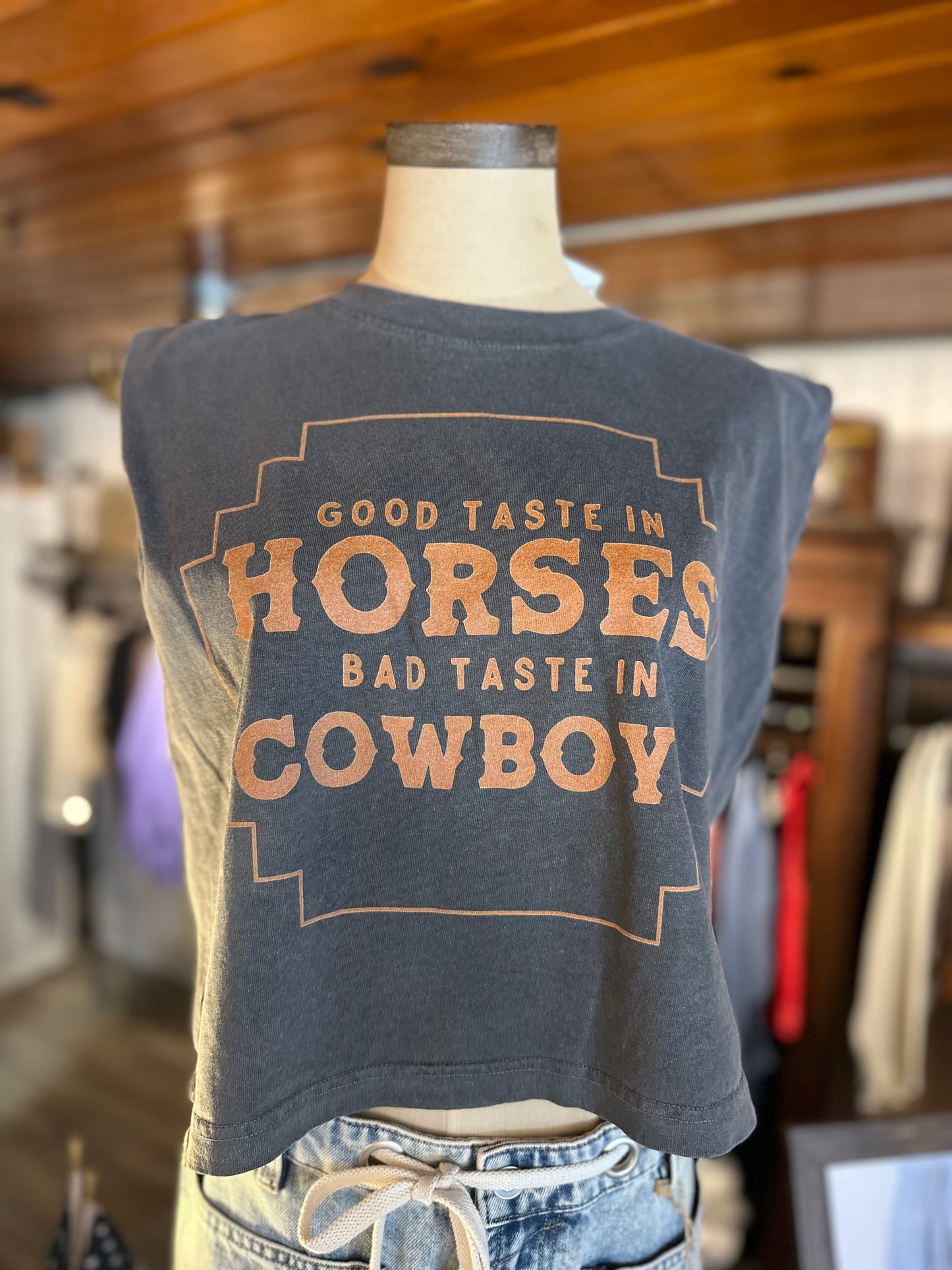 Good Taste in Horses Tank
