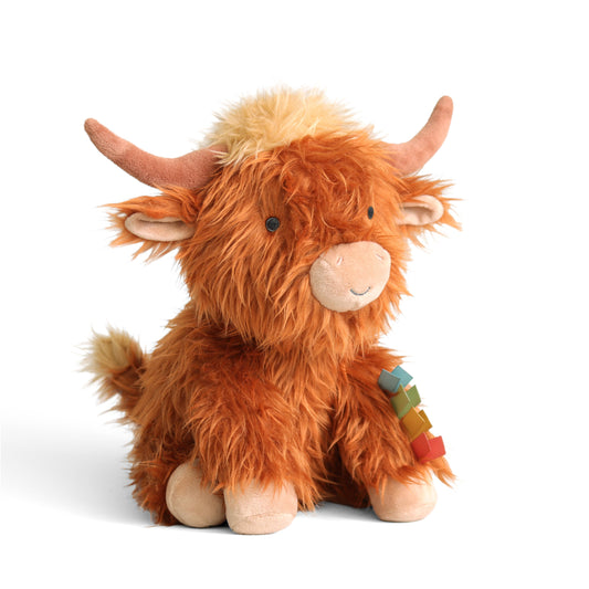 Itzy Ritzy Highland Cow Plush