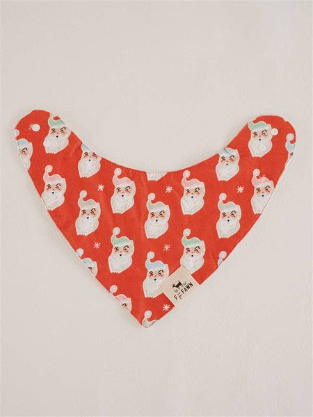 Santa Bandana Bib