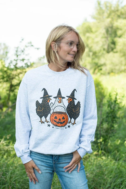 Chicken Witch Crewneck