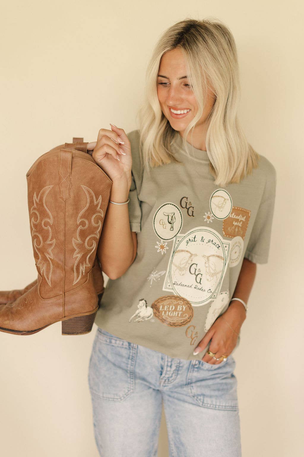 Redeemed Rodeo Tee