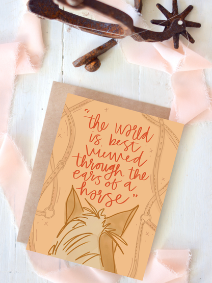 The World Is Best Card